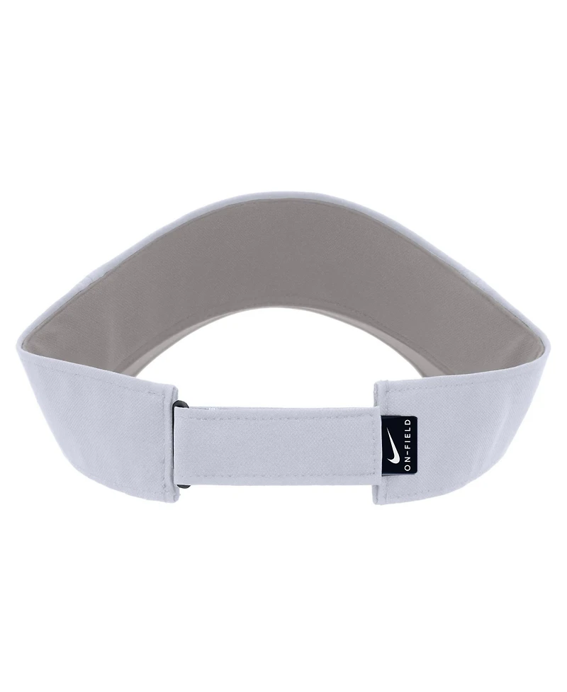 Nike Men's White LA28 Summer Olympics Ace Dri-fit Adjustable Visor