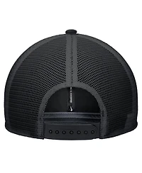 Nike Big Boys and Girls Black LA28 Summer Paralympics Retro Stripe Rise Adjustable Trucker Hat