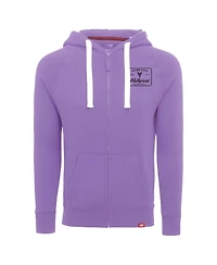 Sportiqe Men's and Women's Violet Golden State Valkyries Heywood Raglan Full-Zip Hoodie