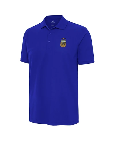 Antigua Men's Royal Argentina National Team Legacy Pique Polo Shirt