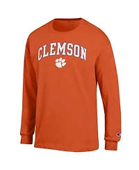 Champion Men's Champion Clemson Tigers Arch Over Logo Long sleeves T-Shirt