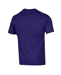 Champion Men's Purple Clemson Tigers Basic Arch T-Shirt