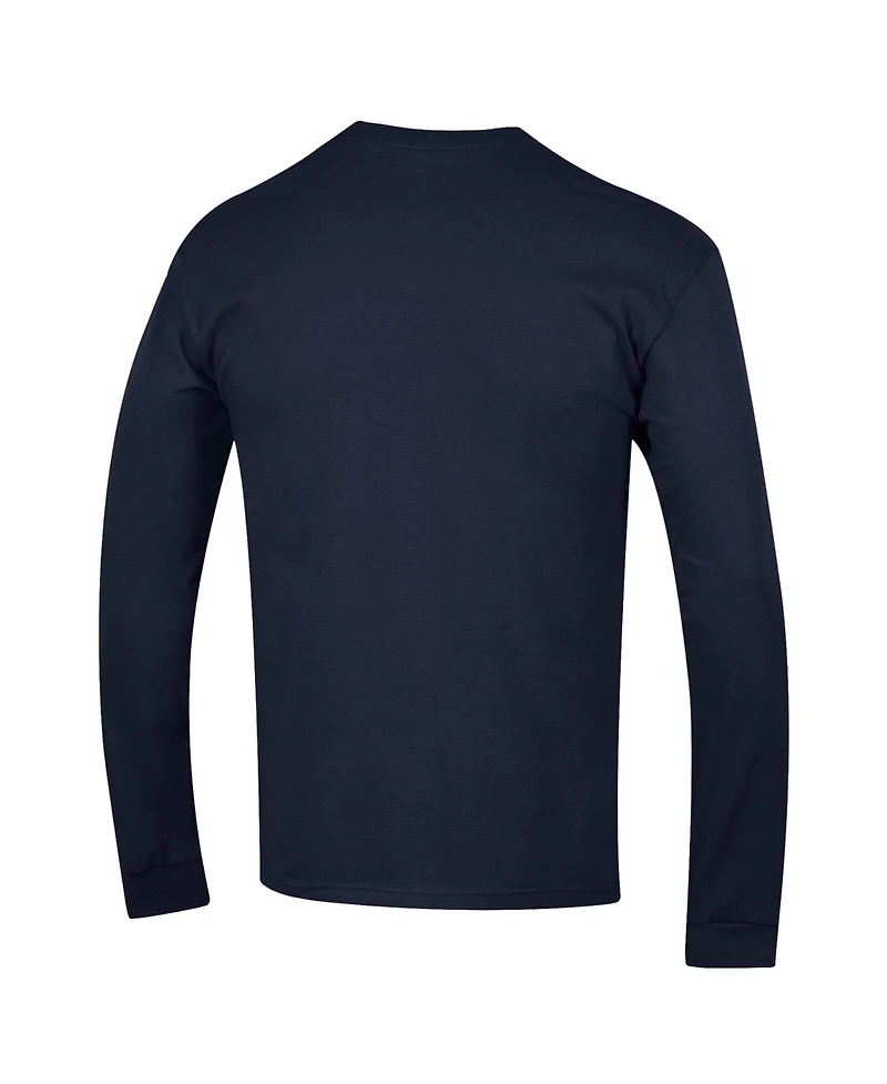 Champion Men's Navy Penn State Nittany Lions Basic Arch Long sleeves T-Shirt