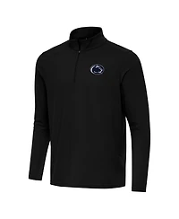 Antigua Men's Black Penn State Nittany Lions Intent Quarter-Zip Sweatshirt