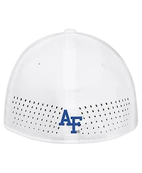 Nike Men's White Air Force Falcons 2026 On-Field AeroBill SwooshFlex Dri-fit Hat