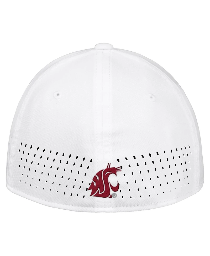 Nike Men's White Washington State Cougars 2026 On-Field AeroBill SwooshFlex Dri-fit Hat