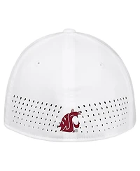Nike Men's White Washington State Cougars 2026 On-Field AeroBill SwooshFlex Dri-fit Hat