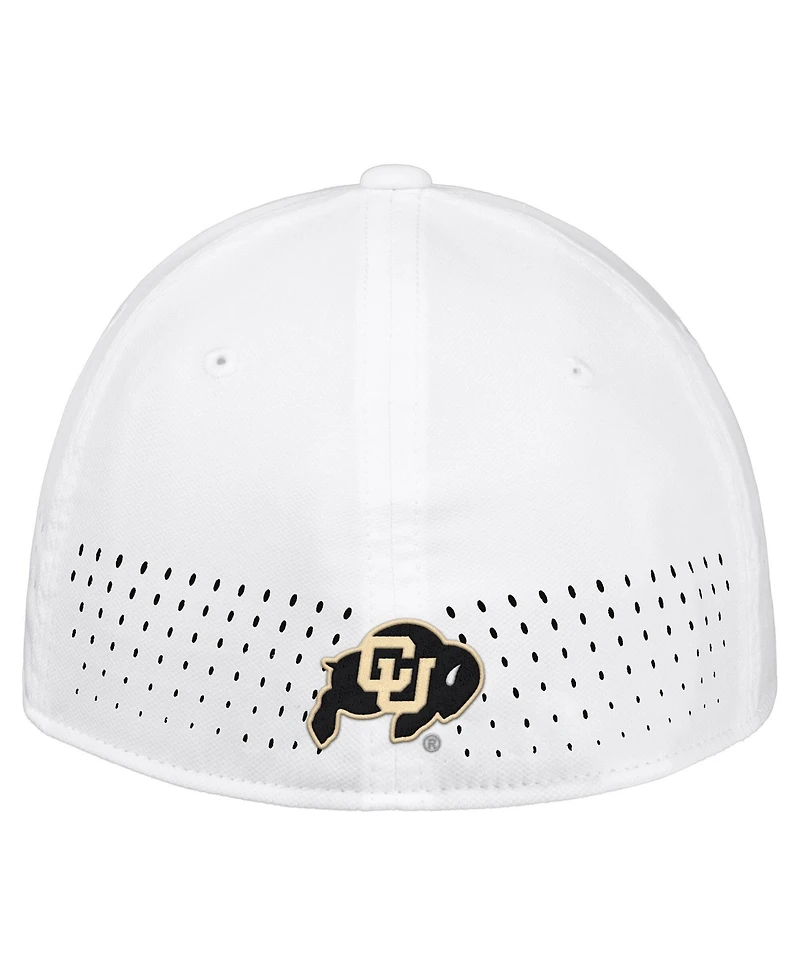Nike Men's White Colorado Buffaloes 2026 On-Field AeroBill SwooshFlex Dri-fit Hat