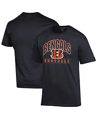 Champion Men's Black Cincinnati Bengals Football T-Shirt