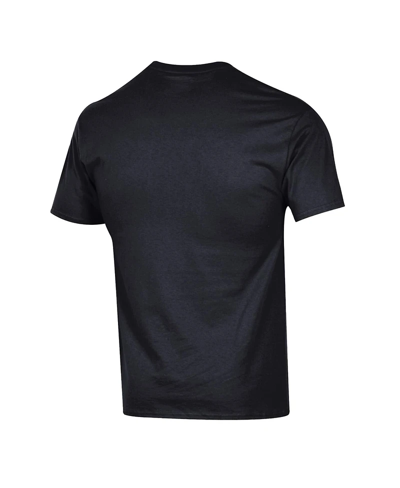 Champion Men's Black Vegas Golden Knights Helmet T-Shirt