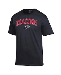 Champion Men's Black Atlanta Falcons Arch Over Logo T-Shirt
