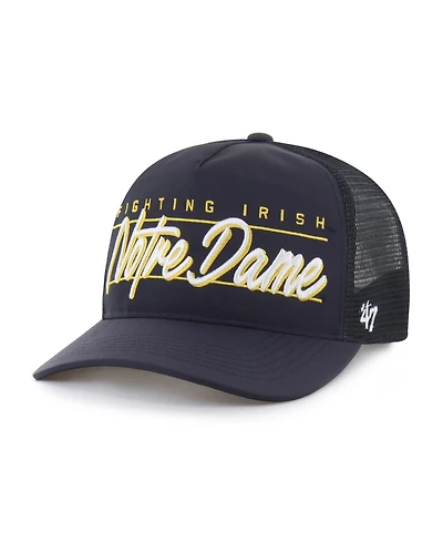 '47 Brand Men's and Women's Navy Notre Dame Fighting Irish Brrr Condor Mesh Hitch Adjustable Hat