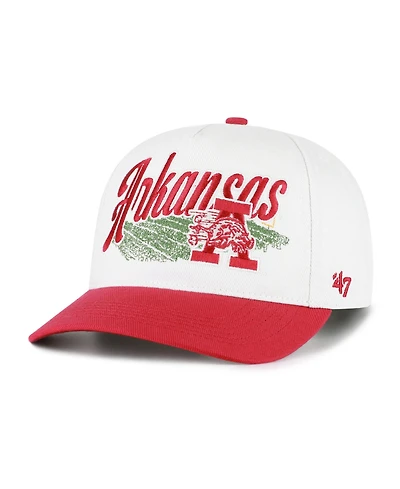 '47 Brand Men's and Women's Natural Arkansas Razorbacks Saturday Capsule Enfield Hitch Adjustable Hat