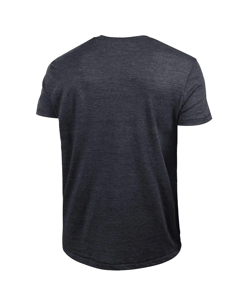 Champion Men's Black San Francisco Giants Cooperstown Wordmark Lockup Tri-Blend T-Shirt