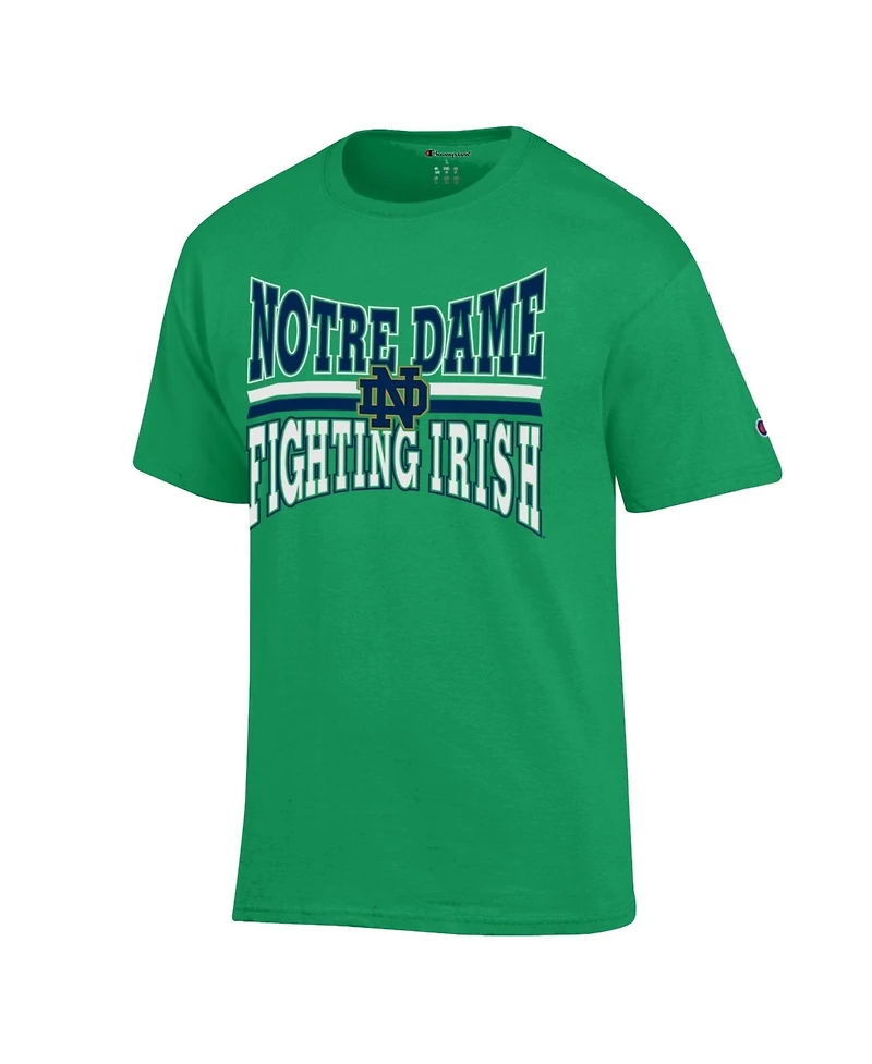 Champion Men's Green Notre Dame Fighting Irish Team Zoom T-Shirt