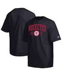 Champion Men's Black Ohio State Buckeyes Established Tradition Heavyweight T-Shirt