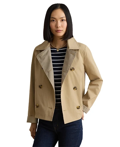 Lauren Ralph Women's Reversible Short Trench