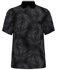 Pga Tour Men's Foliage Print Golf Regular-Fit Polo Shirt