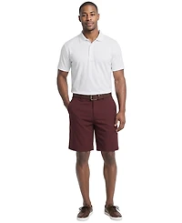 Pga Tour Men's Flat Front Micro Geometric Printed Shorts, 9" Inseam