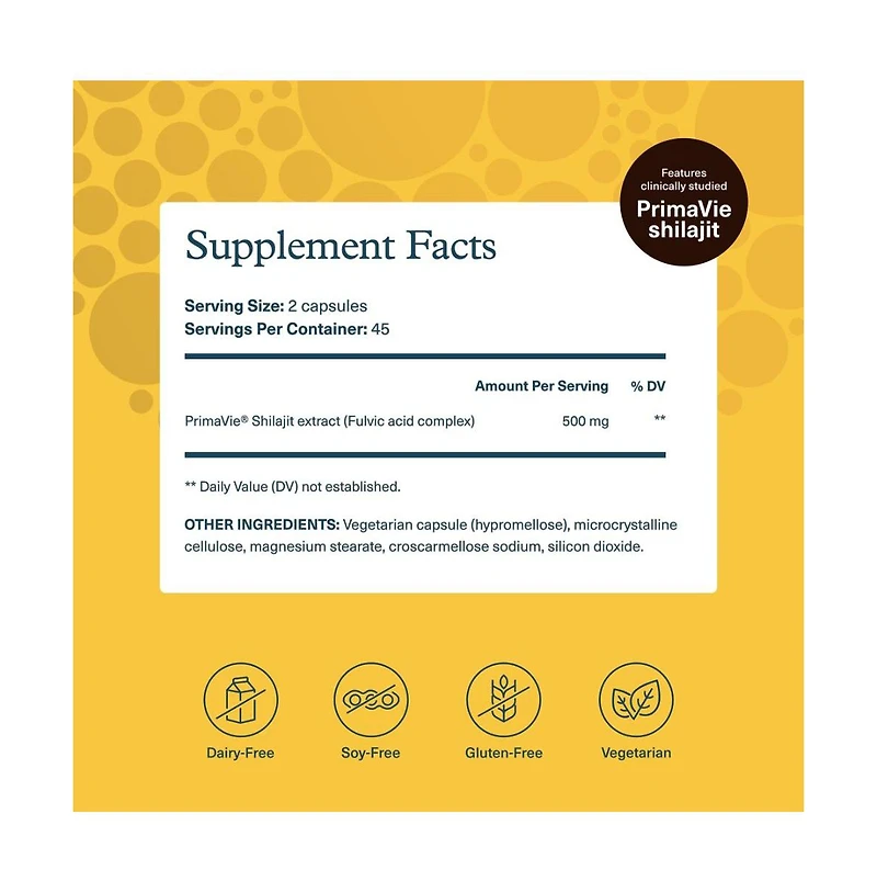 Youtheory Shilajit Advanced Capsule 90 vegetarian capsules