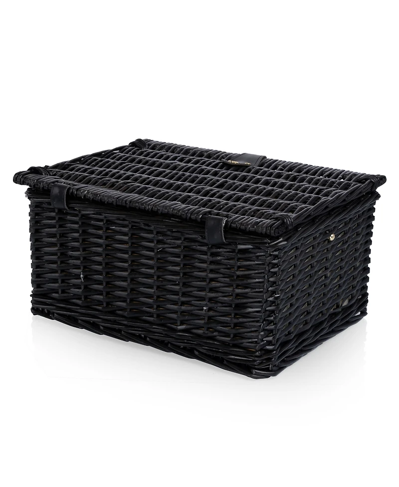 Picnic Time 14-Piece Hamper with Tableware and Wine Accessories, Service for 2
