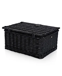 Picnic Time 14-Piece Hamper with Tableware and Wine Accessories, Service for 2