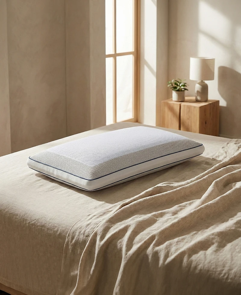 Nestl PolarCarbon Cooling Classic Memory Foam Pillow, Queen