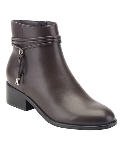 Bandolino Women's Dottie Block Heel Dress Booties