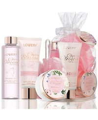 Lovery 5-Piece Cherry Blossom Bath Gift Set