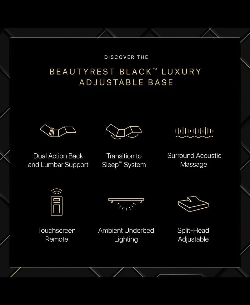 Beautyrest Luxury Adjustable Base, Twin Xl