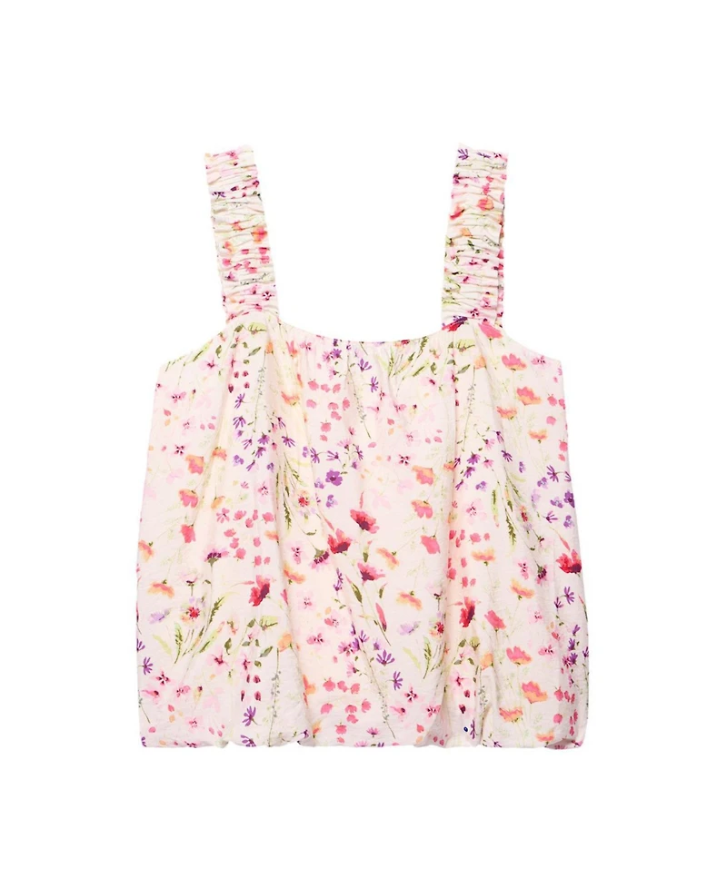Mint Velvet Women's Sleeveless Square Neck Floral-Print Top