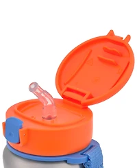 Skip Hop Kids' Blippi Stainless Steel Straw Bottle