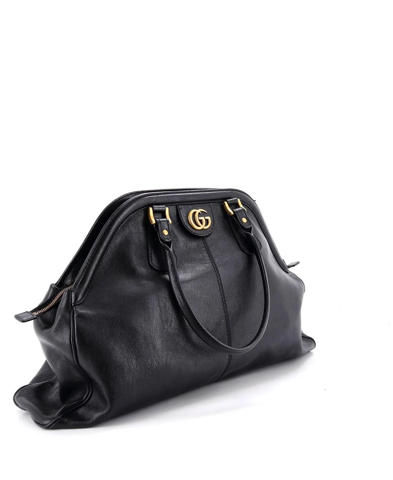 Pre-Owned Gucci Large Re(Belle) Top Handle Bag Leather