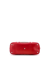 Pre-Owned Gucci Small Nice Top Handle Bag Gg Coated Canvas