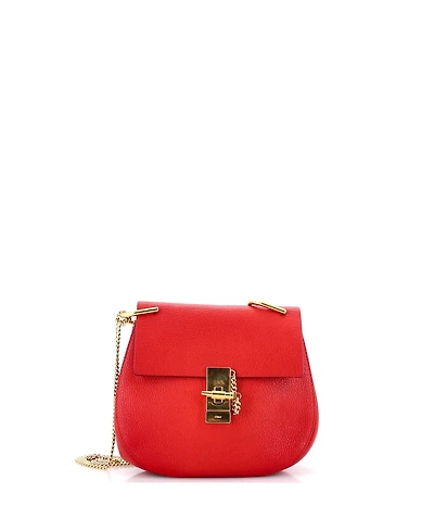 Pre-Owned Chloe Small Drew Crossbody Bag Leather