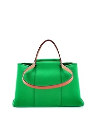 Pre-Owned Hermes 39 Cabag Elan Toile and Leather