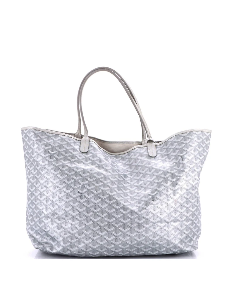 Pre-Owned Goyard Gm Saint Louis Tote Precious Metals Coated Canvas