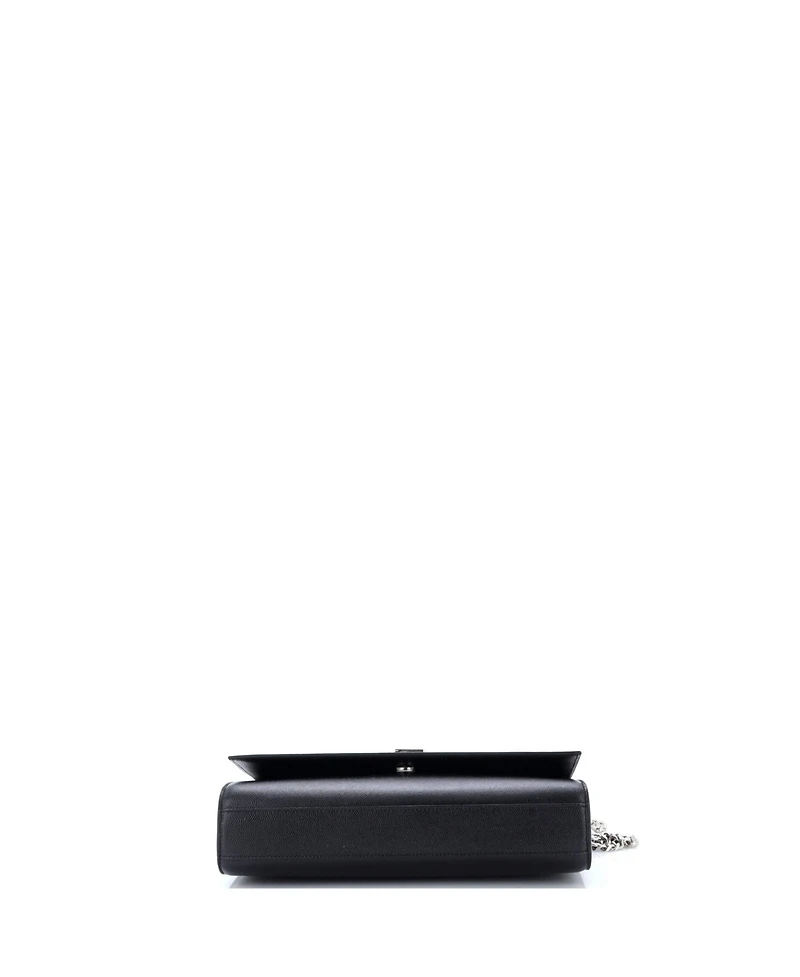 Pre-Owned Saint Laurent Large Classic Monogram Crossbody Bag Grainy Leather