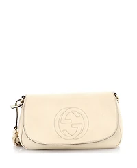 Pre-Owned Gucci Medium Soho Chain Crossbody Bag Leather