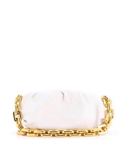 Pre-Owned Bottega Veneta The Chain Pouch Leather