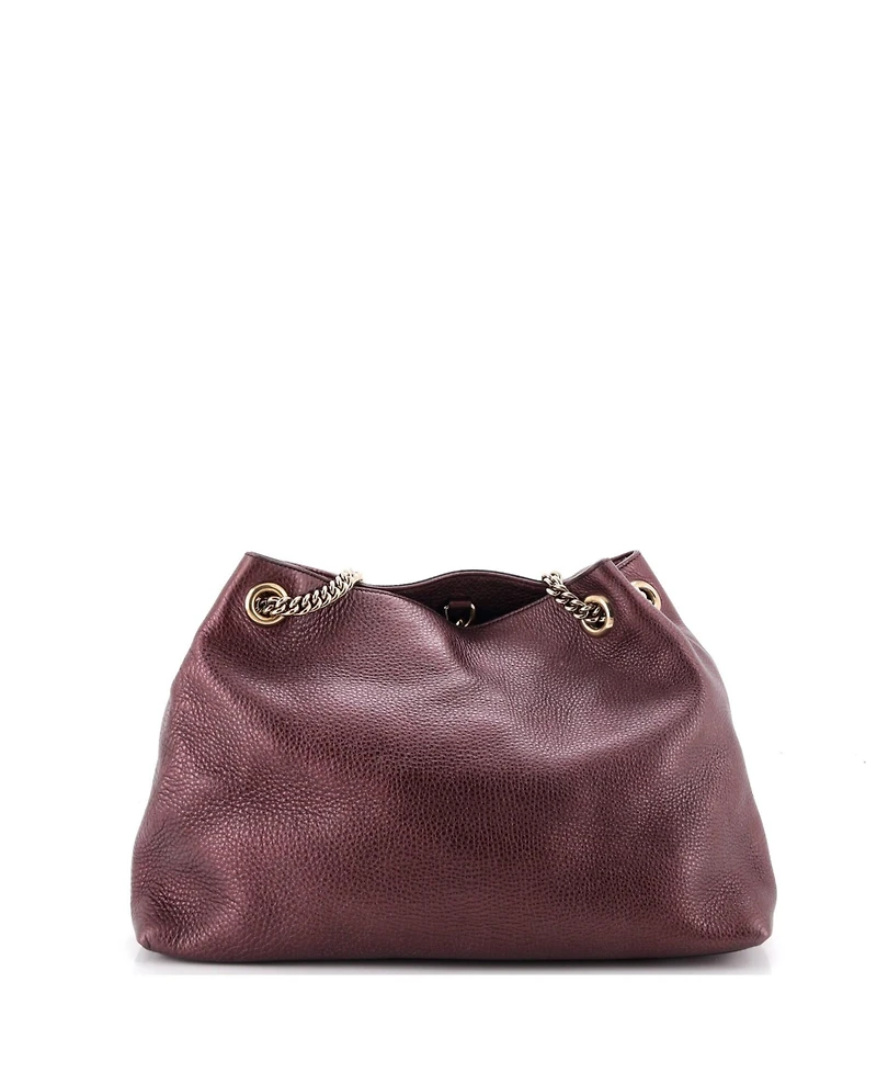 Pre-Owned Gucci Medium Soho Chain Strap Shoulder Bag Leather