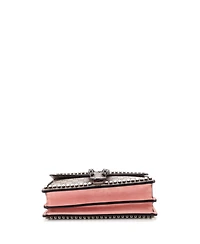 Pre-Owned Gucci Small Dionysus Bag Crystal Embellished Gg Coated Canvas