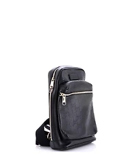 Pre-Owned Gucci Small Signature Slim Crossbody Bag Guccissima Leather