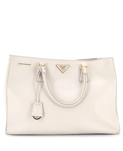 Pre-Owned Prada Large Lux Open Tote Saffiano Leather