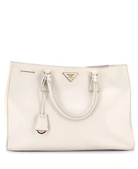 Pre-Owned Prada Large Lux Open Tote Saffiano Leather