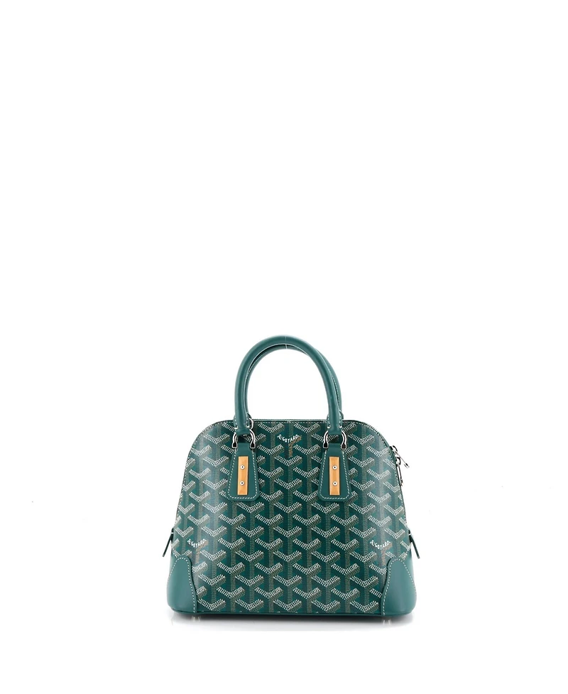 Pre-Owned Goyard Mini Vendome Bag Coated Canvas