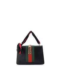 Pre-Owned Gucci Small Sylvie Shoulder Bag Leather