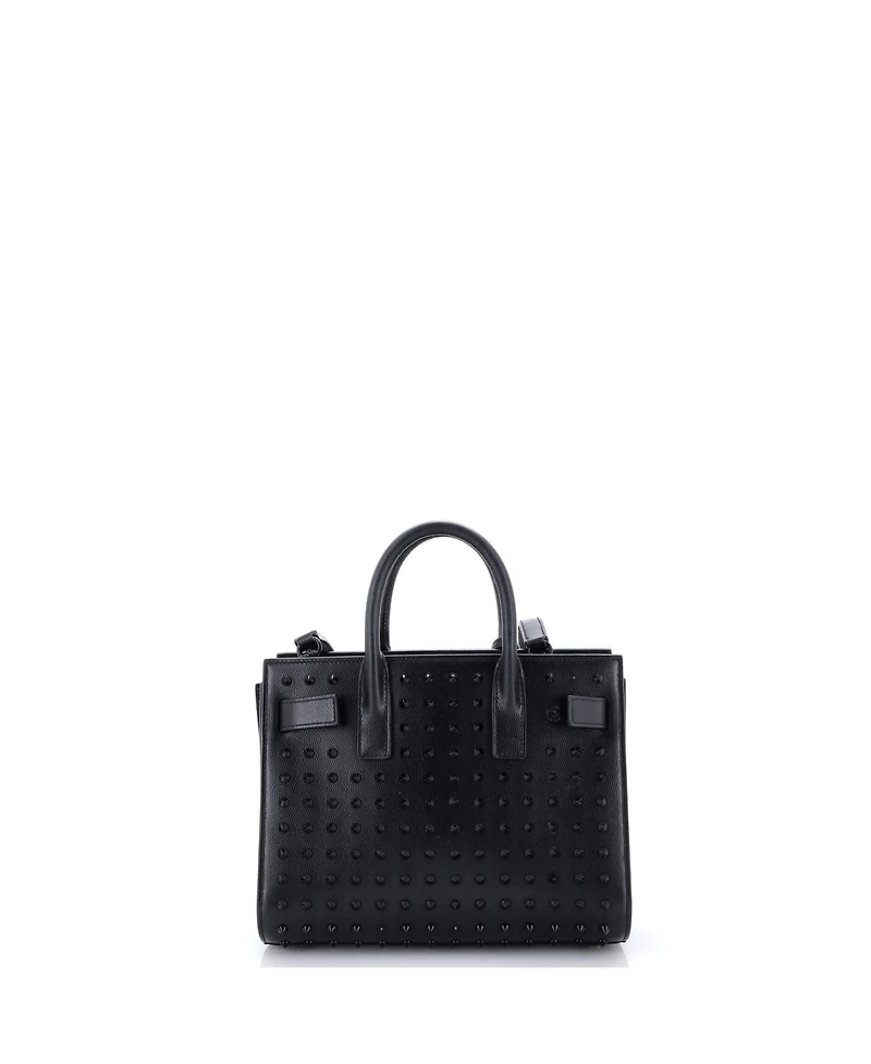 Pre-Owned Saint Laurent Nano Sac de Jour Bag Studded Leather