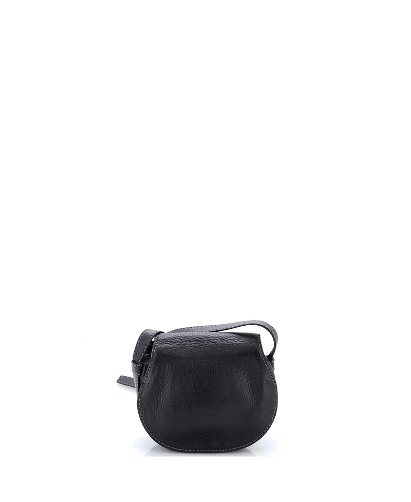 Pre-Owned Chloe Mini Marcie Crossbody Bag Leather