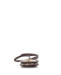 Pre-Owned Gucci Blondie Nm Card Case Wallet with Strap Gg Coated Canvas